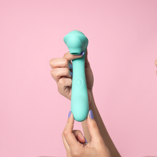 KAIA | Vibrador y succionador (Dual)