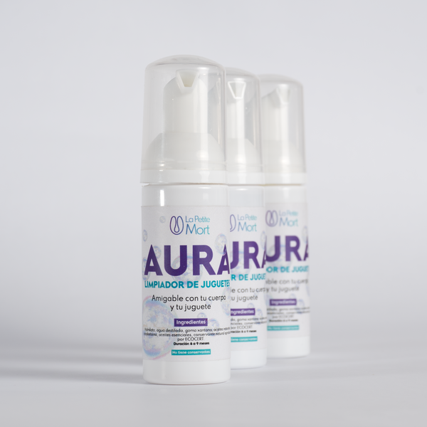 AURA olor Lavanda | Limpiador Natural Juguetes Íntimos | 60 ml