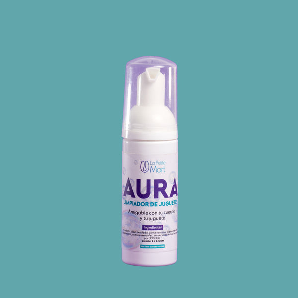 AURA olor Biotec | Limpiador Natural Juguetes Íntimos | 60 ml