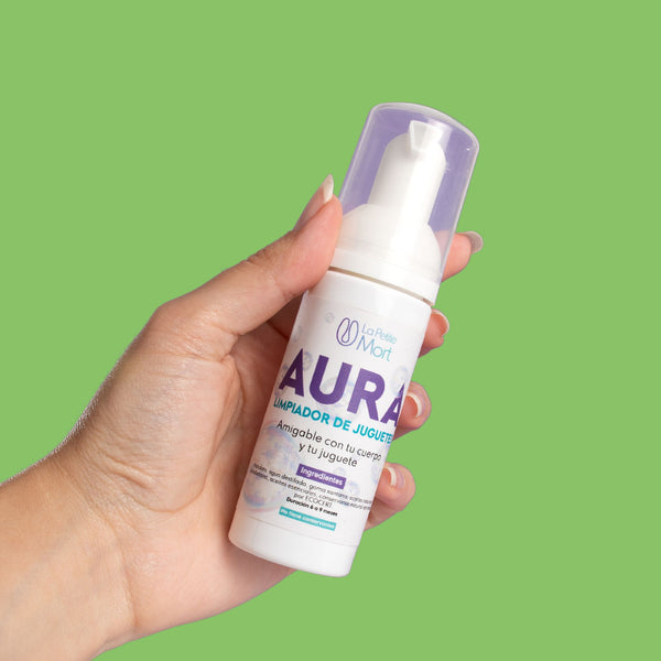AURA olor Limón - Limpiador Natural Juguetes Íntimos - La Petite Mort - 60 ml