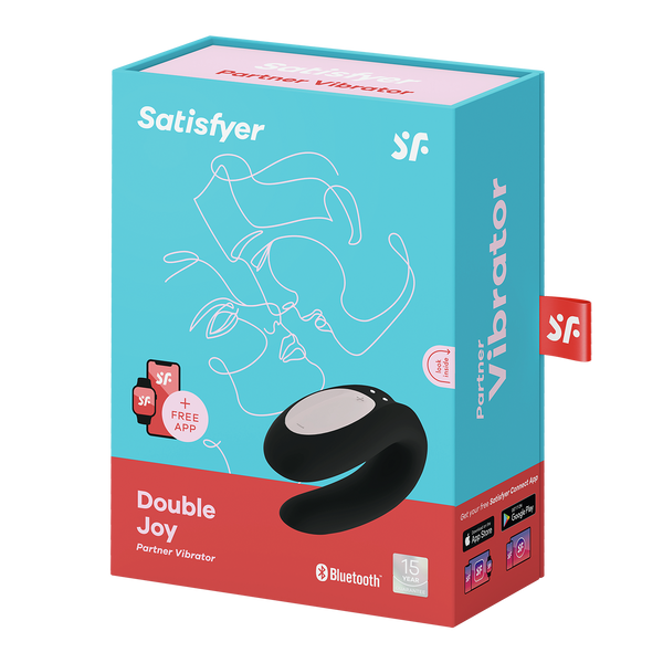 SATISFYER | Double Joy | Negro