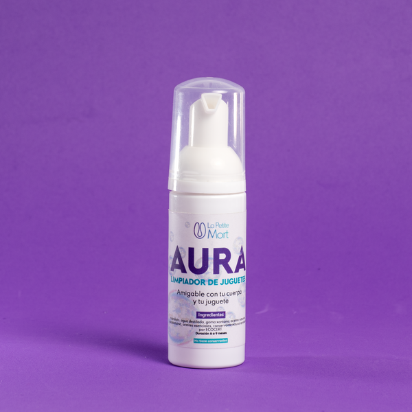 AURA olor Lavanda | Limpiador Natural Juguetes Íntimos | 60 ml