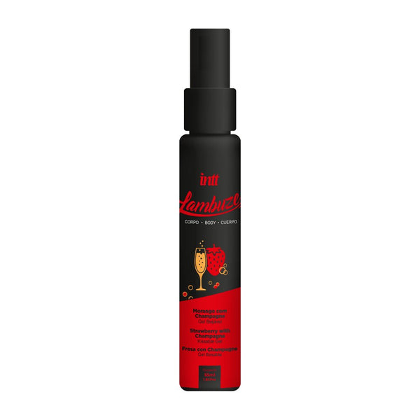 Lambuze Gel Beijável sabor Frutilla (lubricante comestible)