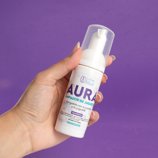AURA olor Lavanda | Limpiador Natural Juguetes Íntimos | 60 ml