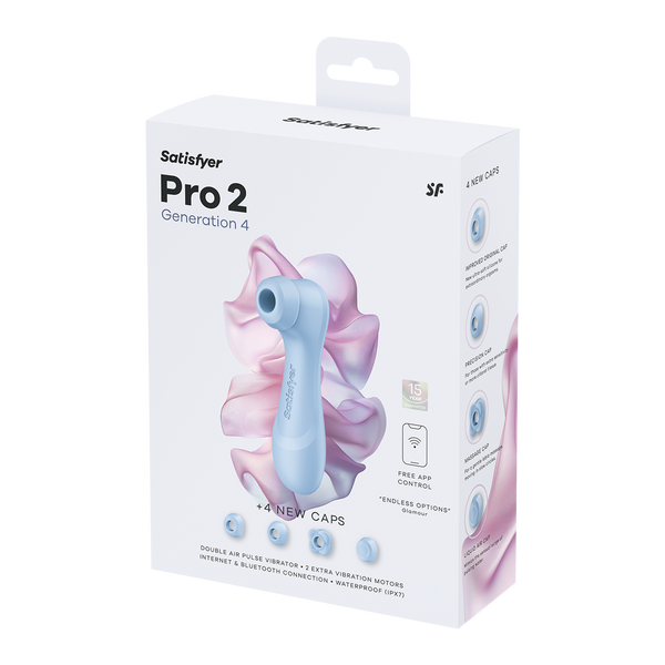Satisfyer Pro 2 Generation 4 — Serene Blue