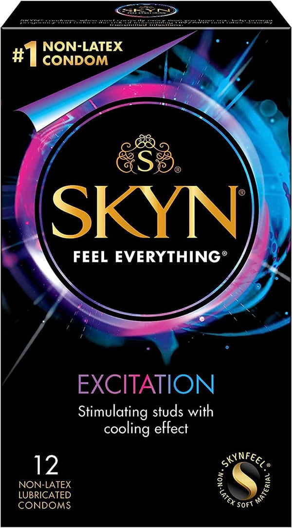 Lifestyles SKYN Excitación Sin Latex - 12 unidades