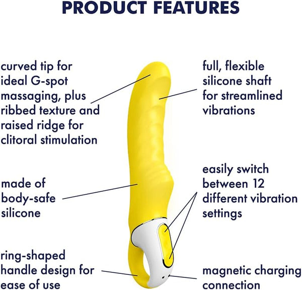 Satisfyer Yummy Sunshine Vibrador Punto G Flexible