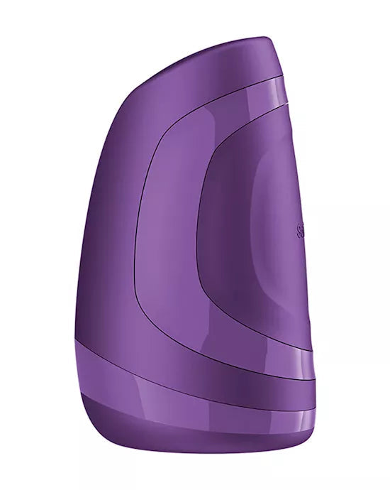 Satisfyer Men Heat Vibration a pilas - vista lateral del producto