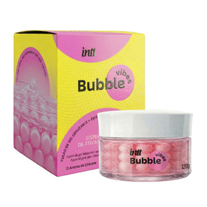 Bubble Vibes Gel Sensorial con Microesferas sabor Chicle 120g (gel deslizante y vibrante)