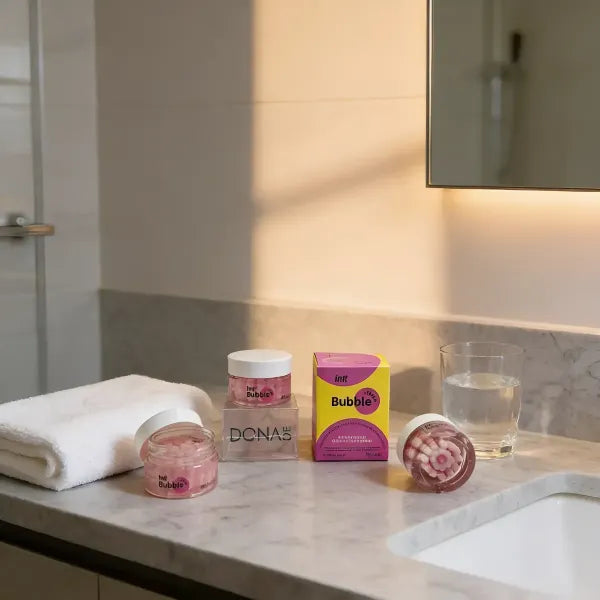 Bubble Vibes Gel Sensorial con Microesferas sabor Chicle 120g (gel deslizante y vibrante)