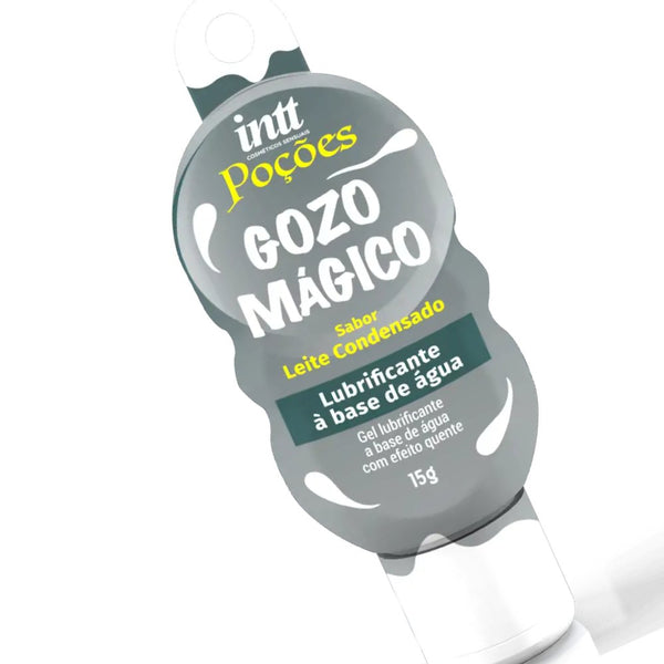 Poção Gozo Mágico Gel Deslizante sabor Leche Condensada 15g (lubricante deslizante)