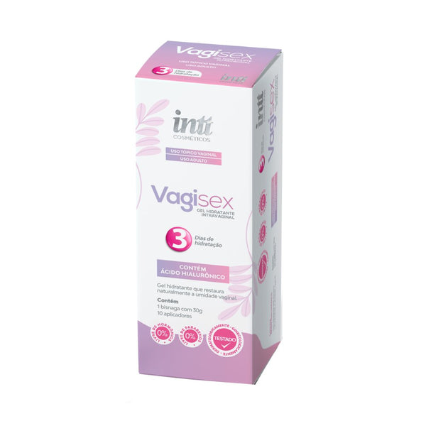 Vagisex Hidratante Vaginal con Ácido Hialurónico + 10 Aplicadores (hidratante vaginal)