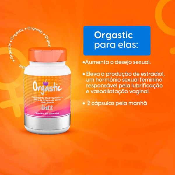 Orgastic Cápsulas Multivitamínico Femenino (suplemento para ella)