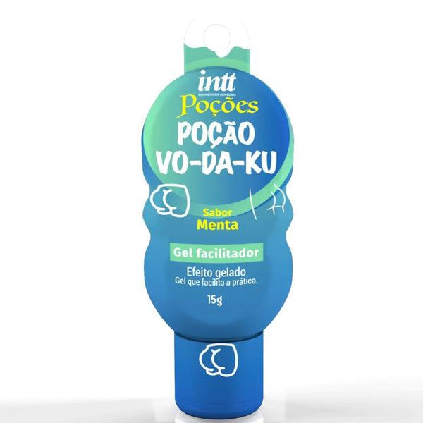 Poção Vô-Da-Ku Gel Facilitador con Efecto Helado sabor Menta 15g (efecto frío facilitador)