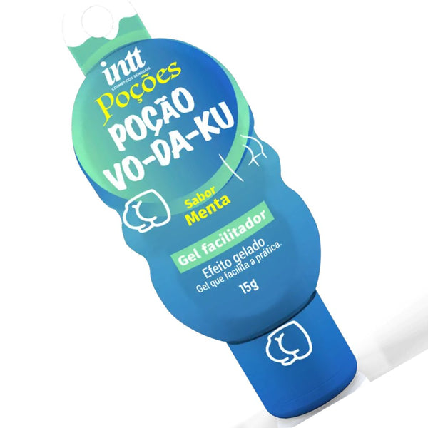 Poção Vô-Da-Ku Gel Facilitador con Efecto Helado sabor Menta 15g (efecto frío facilitador)