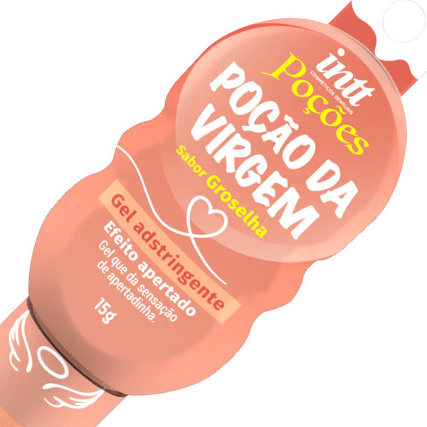 Poção Da Virgem Gel Adstringente Femenino sabor Grosella 15g (astringente vaginal)