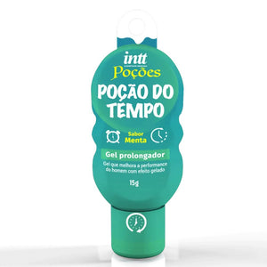 Poção Do Tempo Gel Prolongador Masculino sabor Menta 15g (prolongador para él)