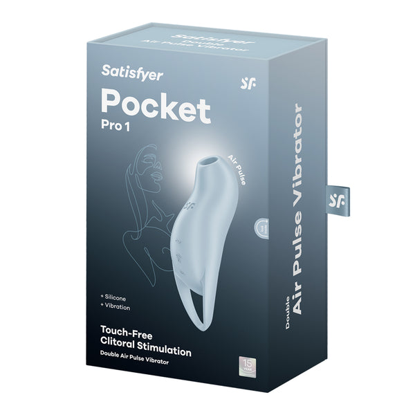 Satisfyer Pocket Pro 1  - Light Blue