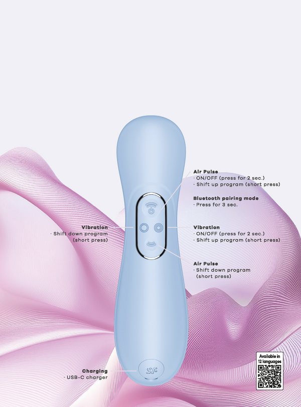 Satisfyer Pro 2 Generation 4 — Serene Blue