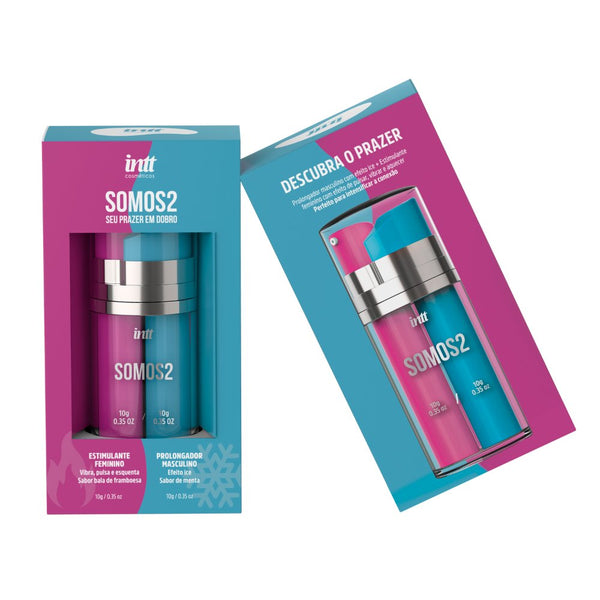 Somos2 Lançamentos Kit Dúo Gel para Ella y para Él (kit estimulante en pareja)