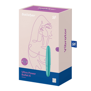 Satisfyer Ultra Power Bullet 6 Turquoise - empaque/caja