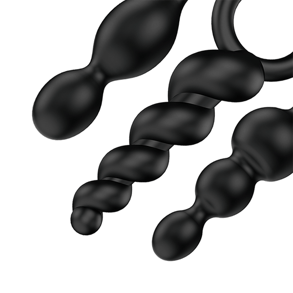 Satisfyer Booty Call Negro - detalle de cerca