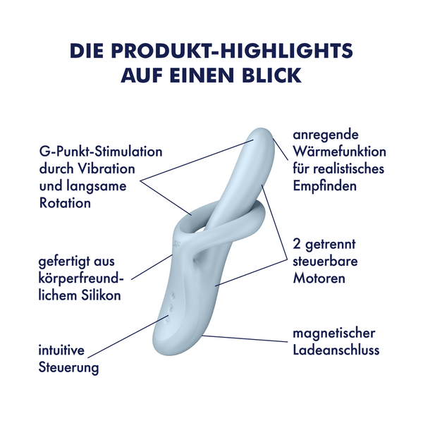 Satisfyer Heat Flex 4 Blue - product highlights