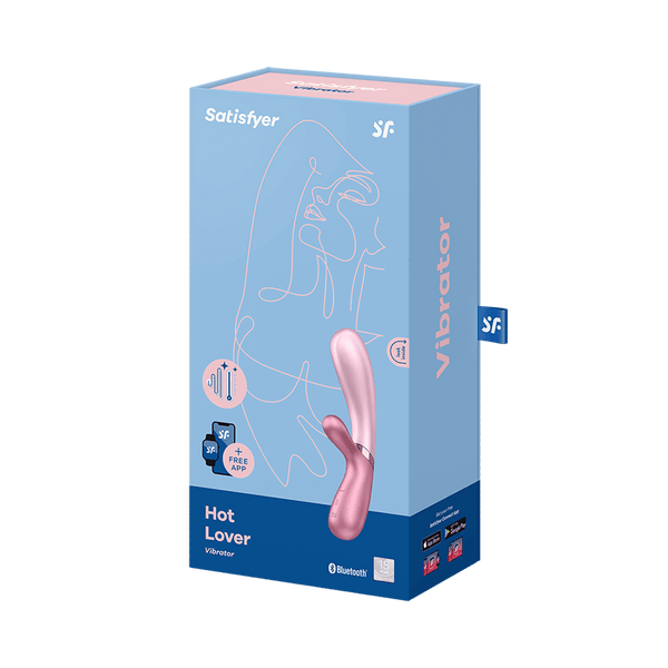 Satisfyer Hot Lover Connect App Pink/Dark Pink - caja/empaque