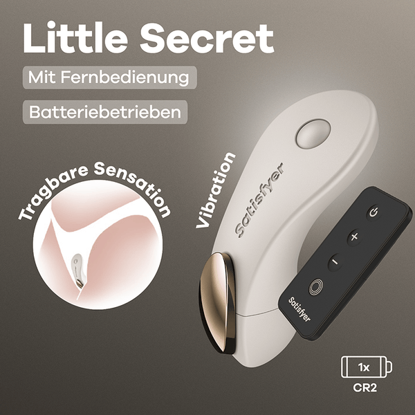Satisfyer Little Secret a pilas - vista del producto