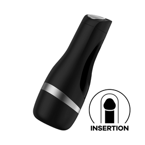 Satisfyer Men Classic Silver - vista frontal del producto