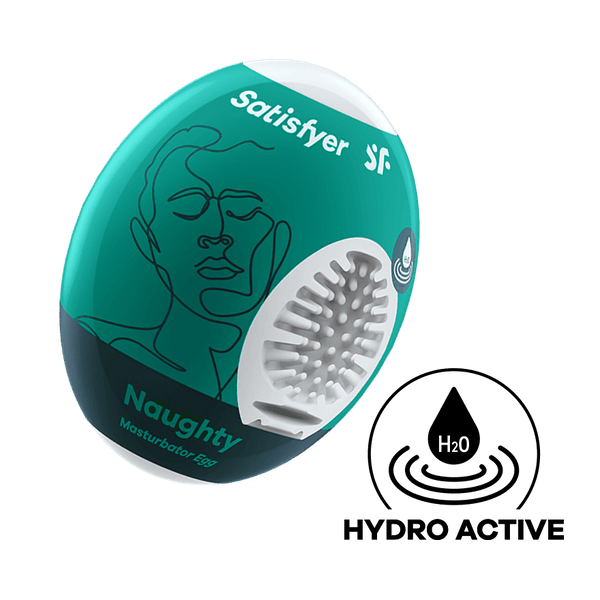 Satisfyer Masturbator Egg Naughty - envase tipo huevo