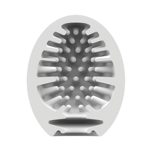 Satisfyer Masturbator Egg Naughty - textura interior