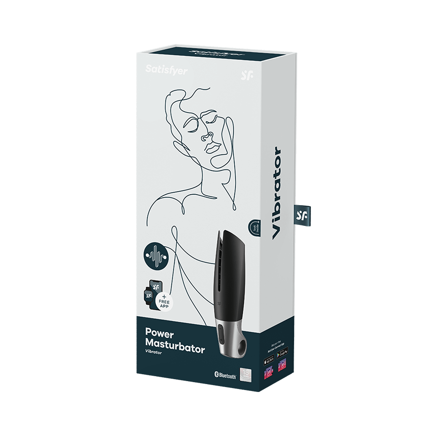 Satisfyer Power Masturbator Connect App - caja/empaque