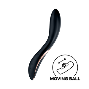 Satisfyer Rrrolling Explosion Black - front view