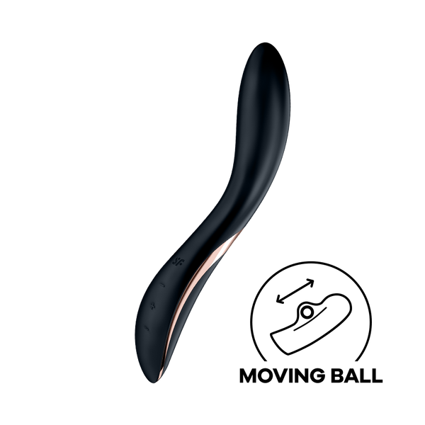 Satisfyer Rrrolling Explosion Black - front view