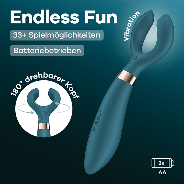 Satisfyer Endless Fun a pilas - vista del producto