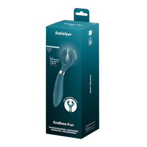 Satisfyer Endless Fun a pilas - empaque/caja