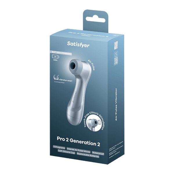Satisfyer Pro 2 Gen 2 a pilas - empaque/caja