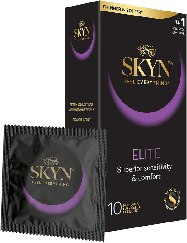 Condones SKYN Elite Sin Latex - 10 unidades