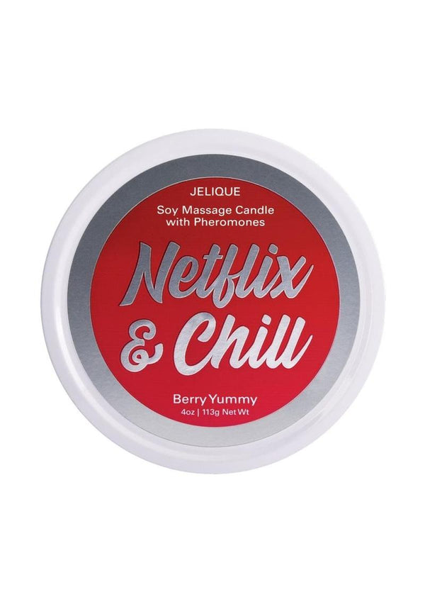 Jelique - Vela masajes feromonas - Netflix & Chill - Berry Yummy