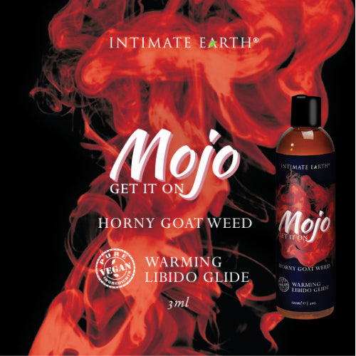 MOJO Horny Goat Weed Libido Warming Glide Lubricant 3ml Foil