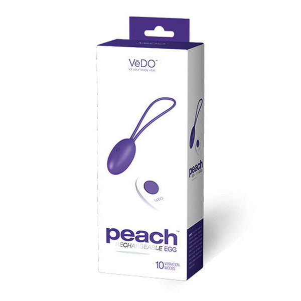 Peach Vibrating Egg  - Morado