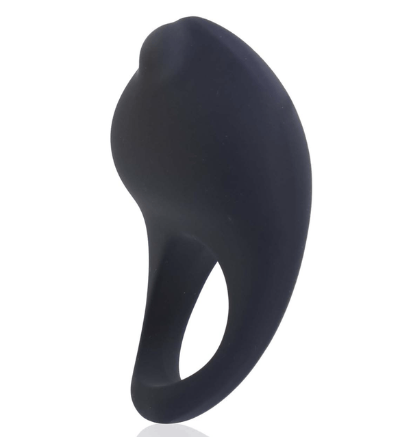 Anillo de silicona vibrante recargable para el pene VeDO Roq - Negro
